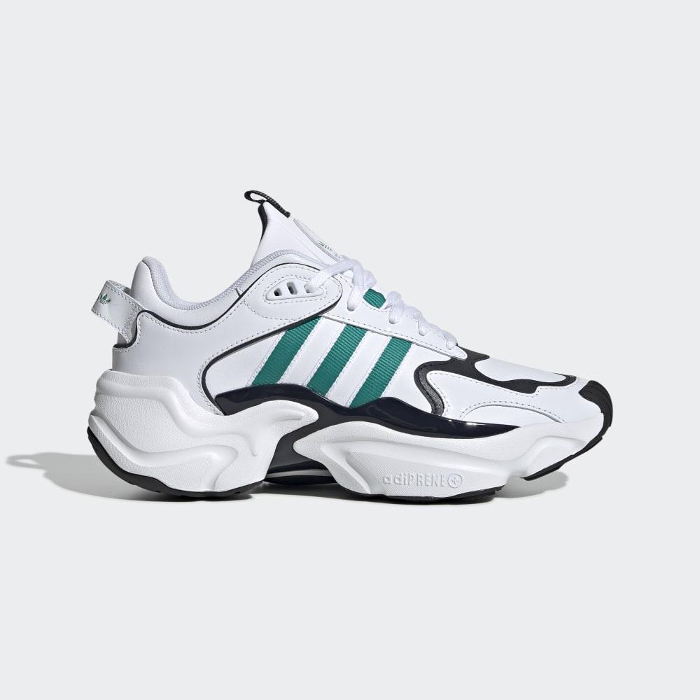 Adidas Women's Magmur Originals Shoes White/Green Ireland EF5086